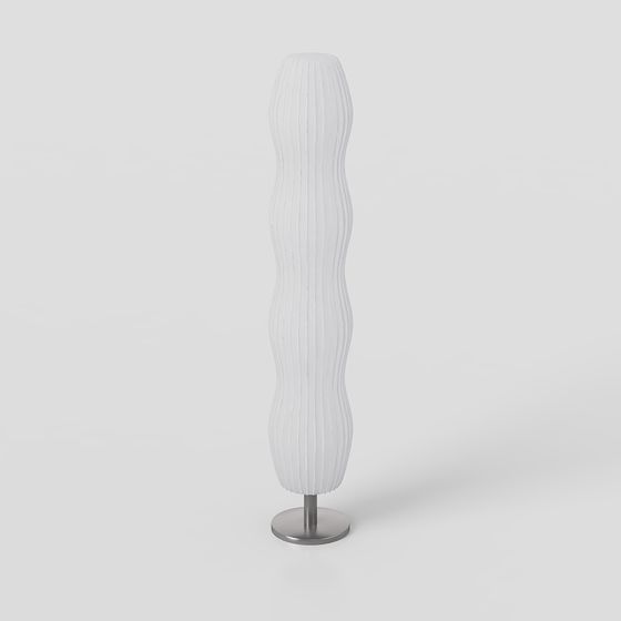 Wave Lamp 3D model for Modern Interior Design