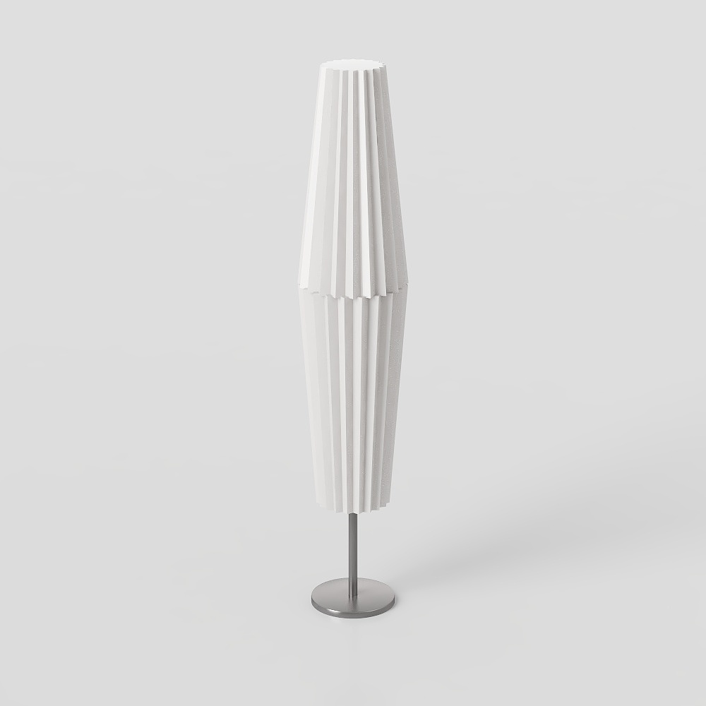 Cream White Floor Lamp