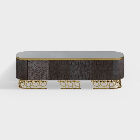 Urban Luxury TV Cabinet 3D model