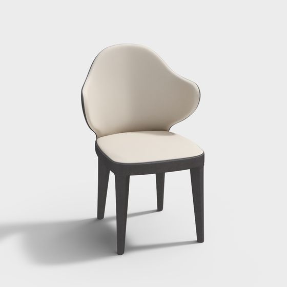 Cloud Chair 3D model - Contemporary Elegance