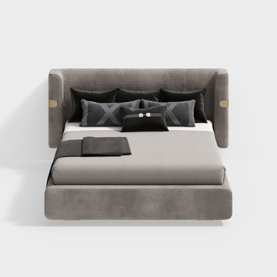 Urban Comfort 3D Model Bed