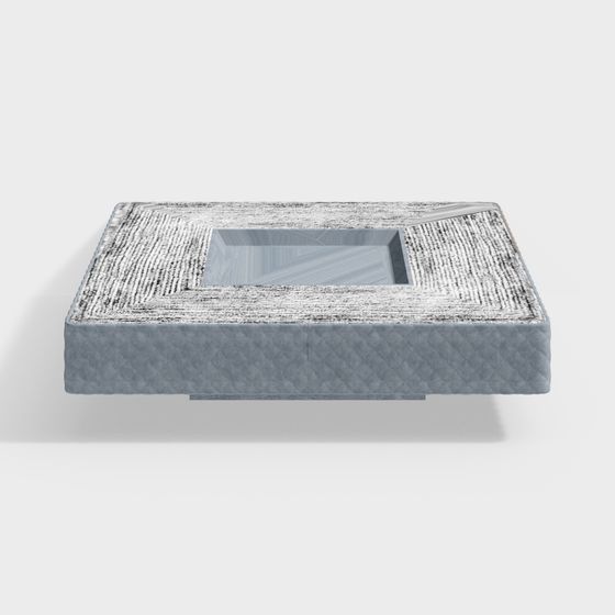 Stylish Floating Cube 3D Model for Creative Projects