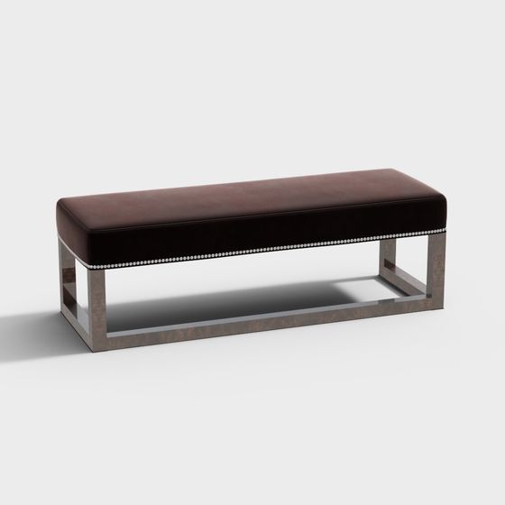 Urban Luxury Bench 3D model