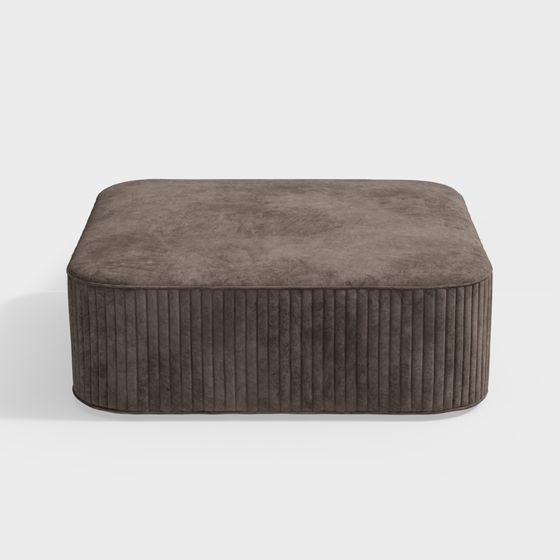 Cozy Ottoman 3D model