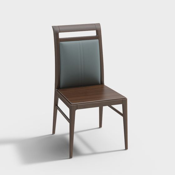 Elegance Dining Chair 3D model