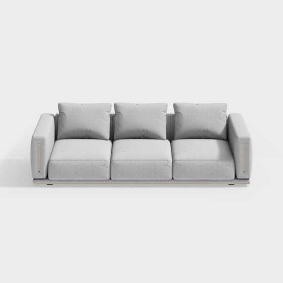 Urban Comfort Sofa 3D model