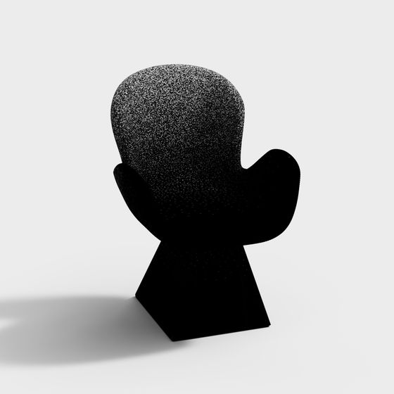 Minimalist Head 3D model for Creative Projects