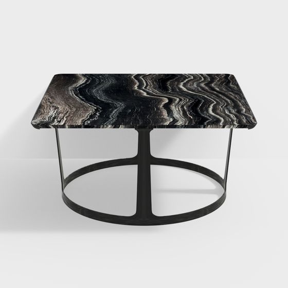 Urban Light Side Table 3D model for Creative Spaces