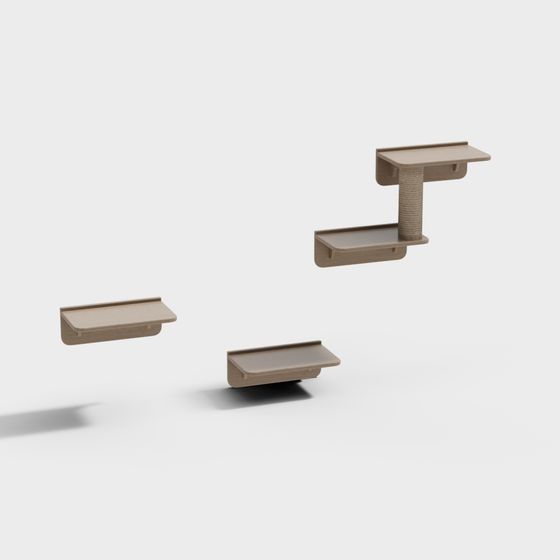 Cat Climbing Frame 3D model for Modern Interiors