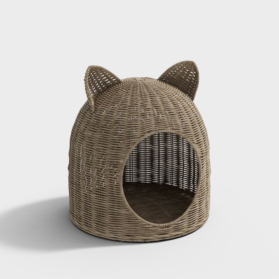 Cozy Kitty Nest 3D model