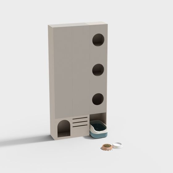 Pet Haven 3D model for Modern Interiors