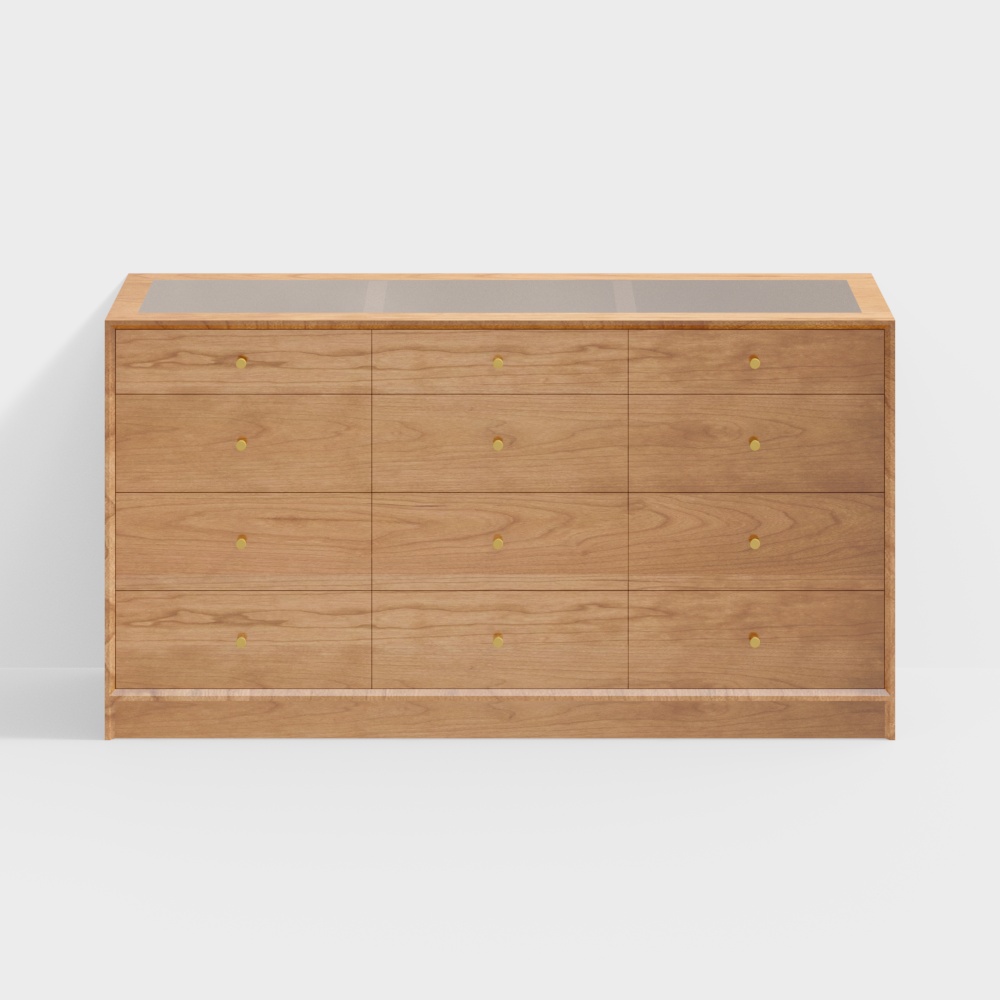 Yourong Zwölf-Schubladen-Schrank 3.15