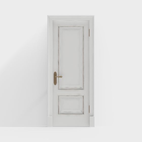 Elegant Door 3D model - Stylish Minimalist Design