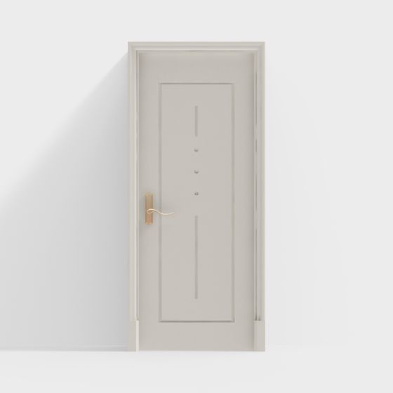 Elegant Door 3D model for Modern Interiors