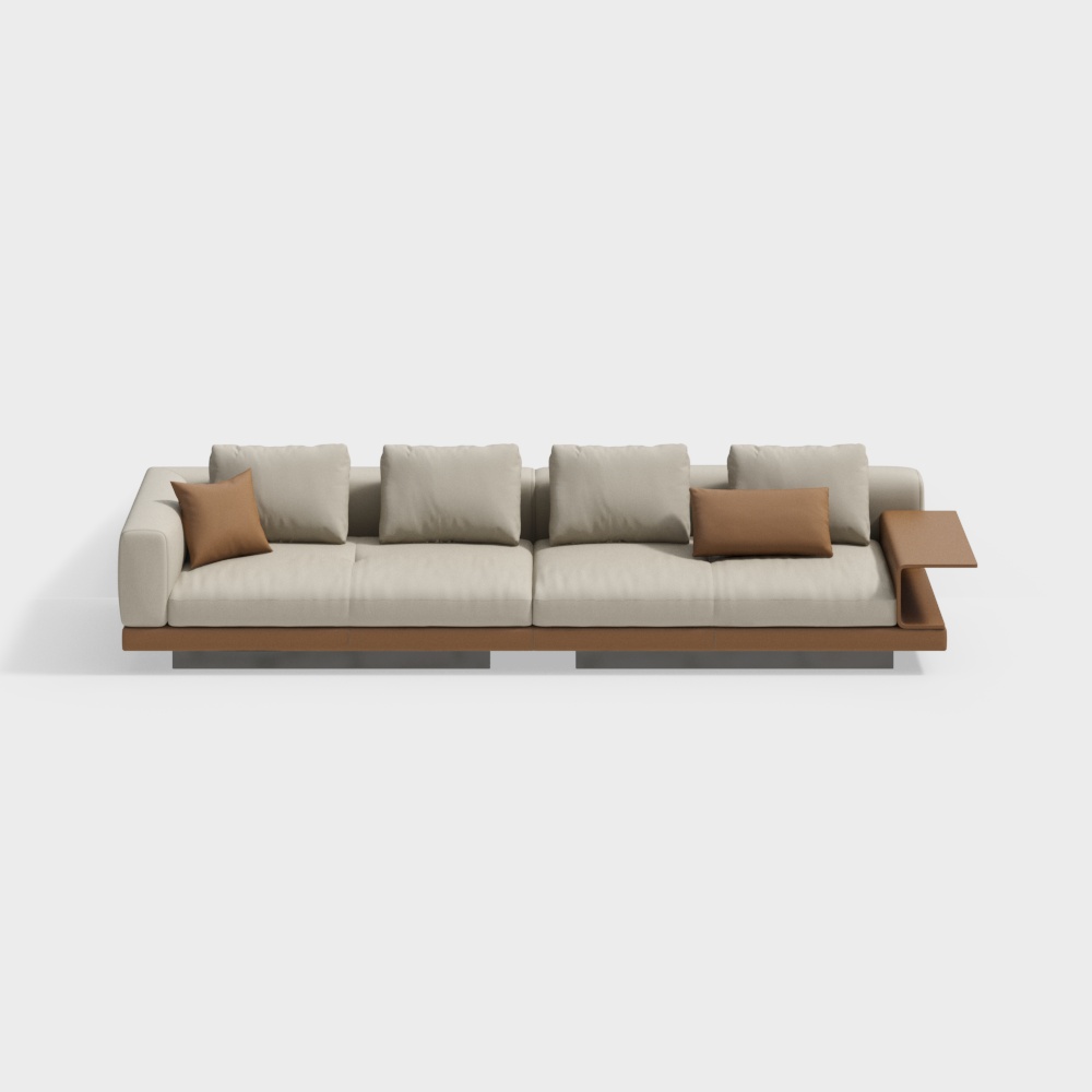 GSF1017 Three-Seater Sofa with Mixed Colors