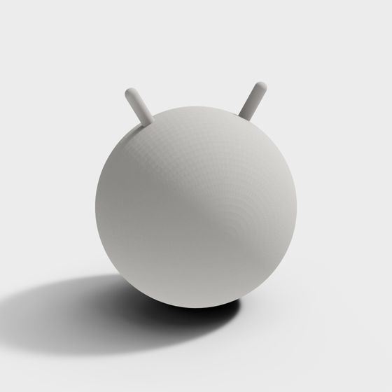 Sphere with Arms 3D model