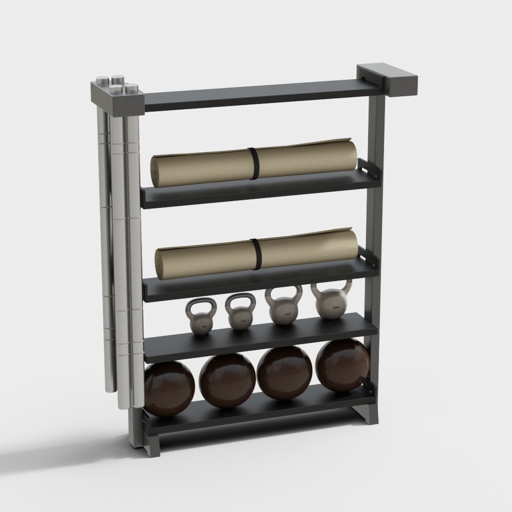 Fitness Equipment Rack