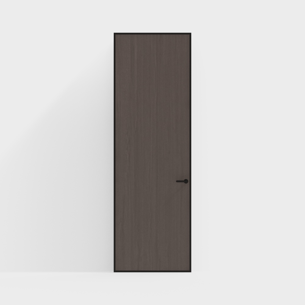Frameless Solid Wood Door