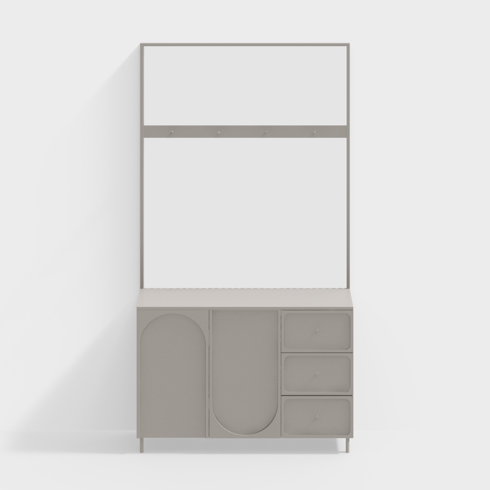 Cabinet de Partition de l'Entrée et Cabinet à Chaussures