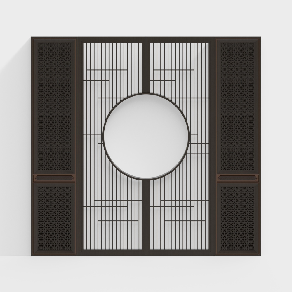 New Chinese-Style Hollow Partition