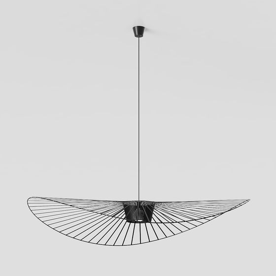 Unique Geometric Pendant Lamp 3D model