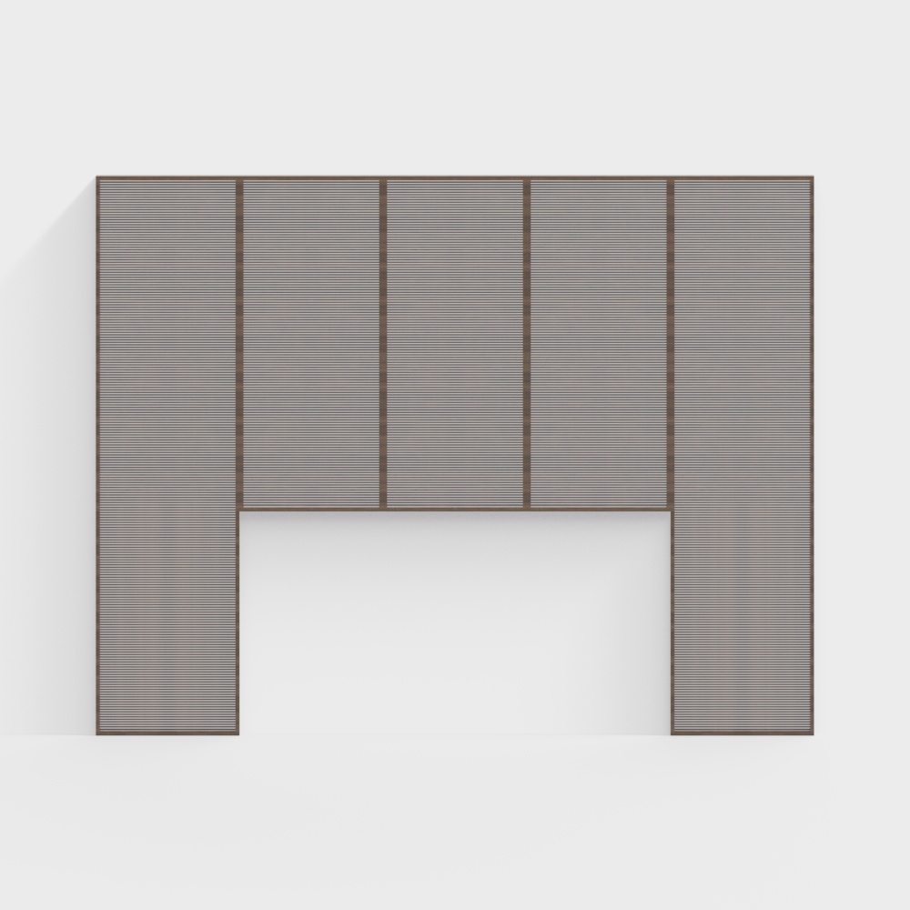 Tenda di semplicità estetica