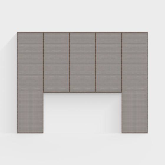 Tenda di semplicità estetica