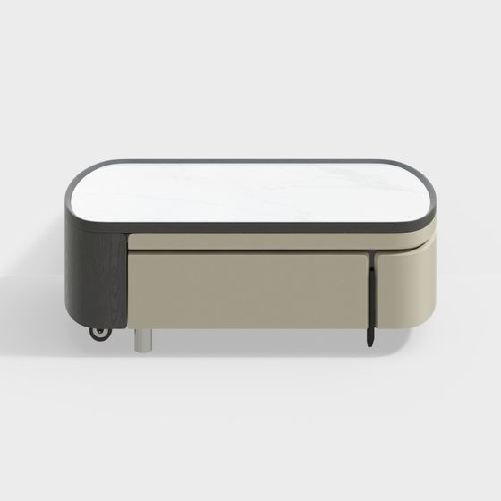 Urban Living Room Side Table 3D model