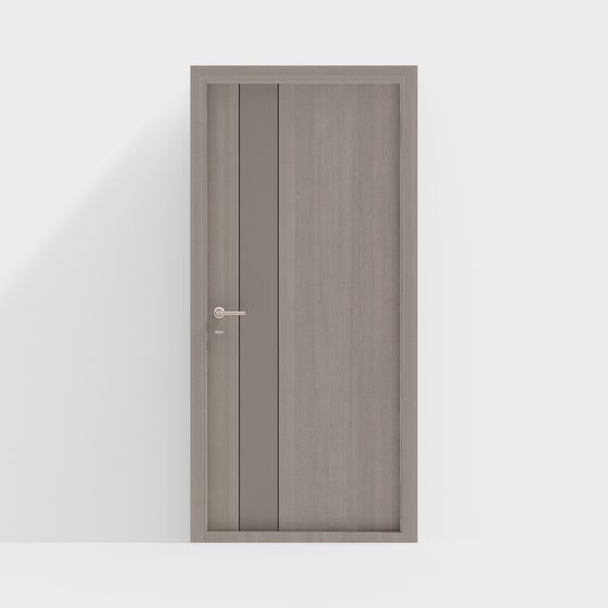 Modern Minimalist 3D Door Model