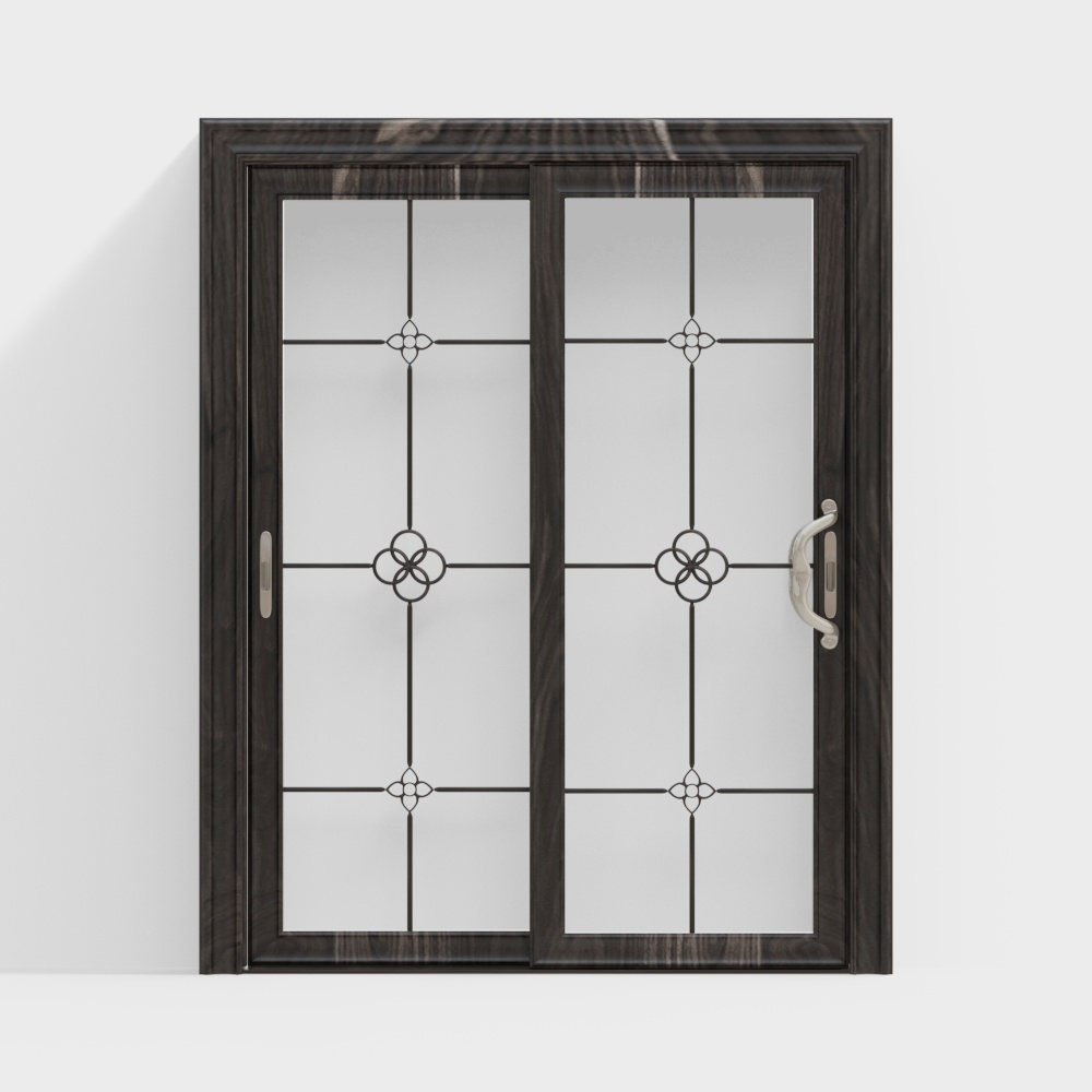 Porta scorrevole americana moderna