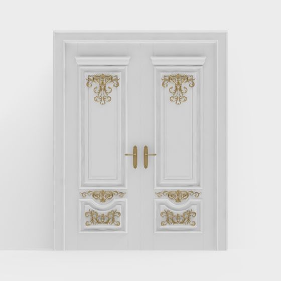 Европейская двустворчатая дверь