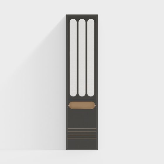 Stylish City Window 3D model for Urban Spaces