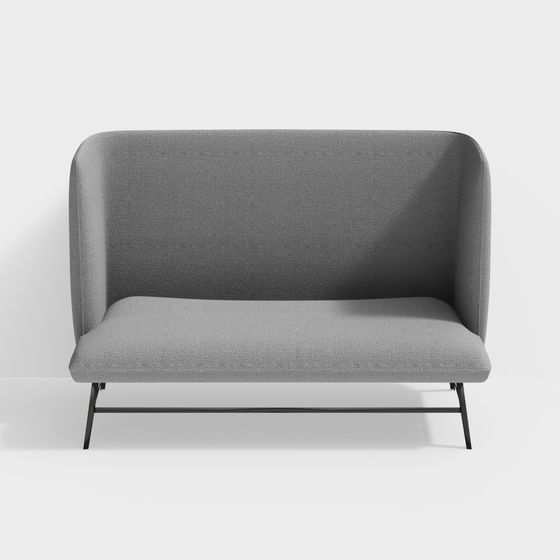 Stylish 3D Sofa Model for Modern Interiors