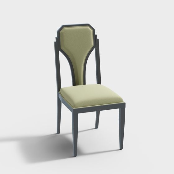 Elegant Modern Chair 3D Model