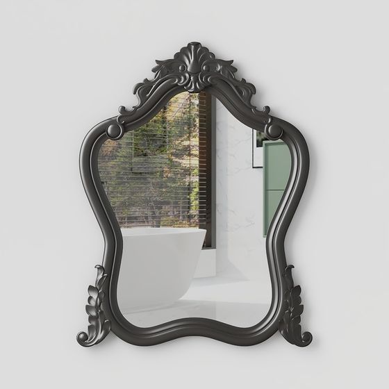 Französischer Stil Badezimmer Kosmetikspiegel