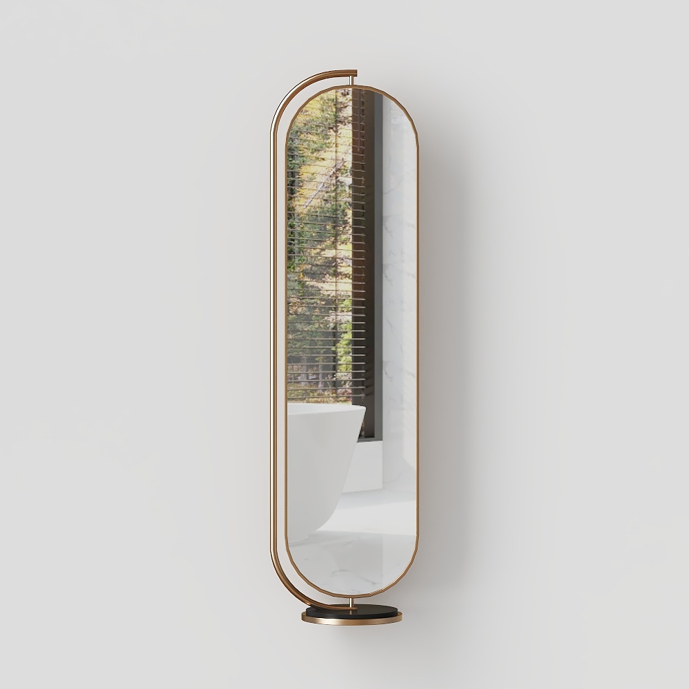 Modern Floor-Standing Dressing Mirror