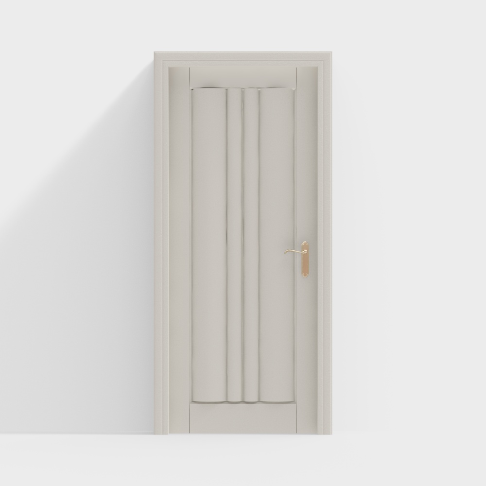 Modern Cream Style Single Door