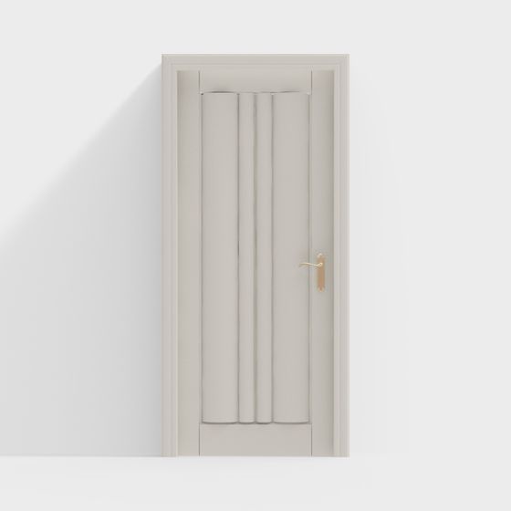 Minimalist 3D Door Model for Modern Interiors