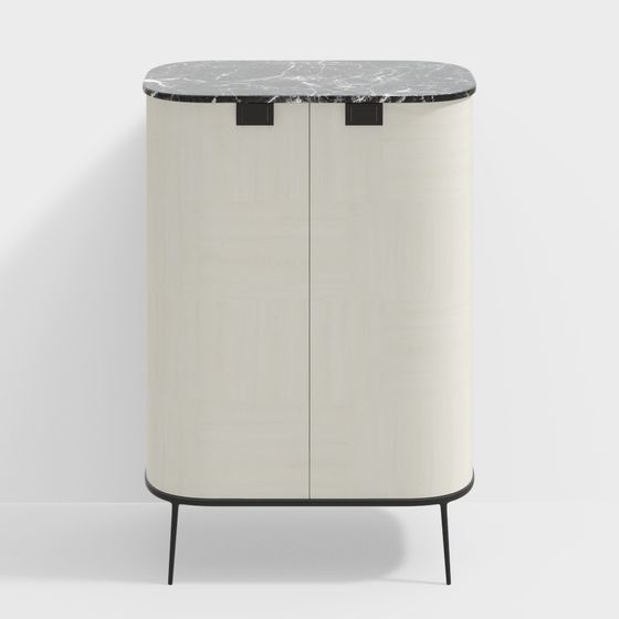 Urban Accent Cabinet 3D model