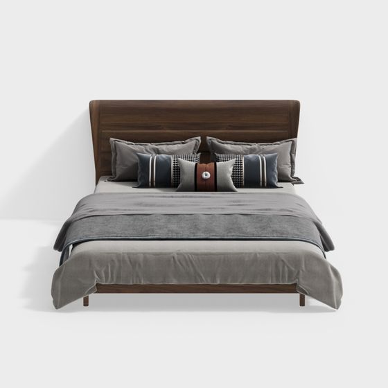 Urban Comfort Bed 3D model
