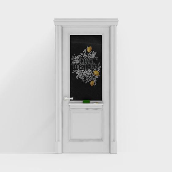 Inspiration Door 3D model for Creative Projects