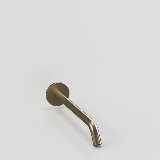 Stylish Golden Shower Head 3D model