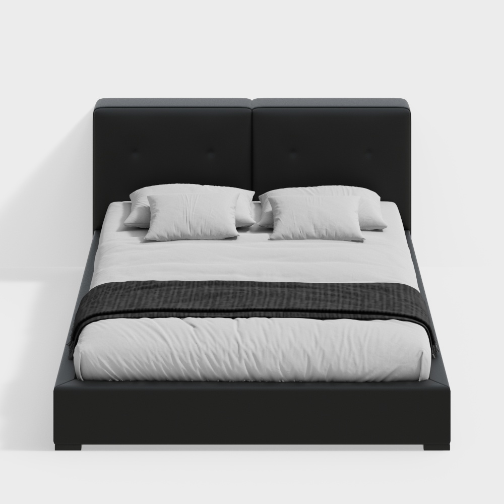 Minimalist Double Bed