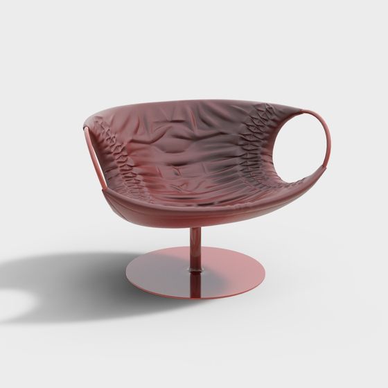 Unique Low Poly Style Chair 3D Model