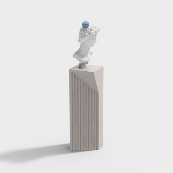 David Sculpture 3D model - Modern & Classical Aesthetics