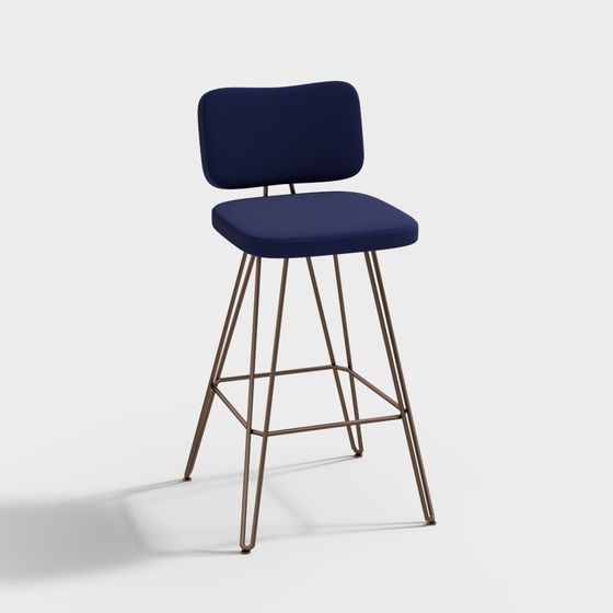 Urban Leisure Bar Stool 3D model