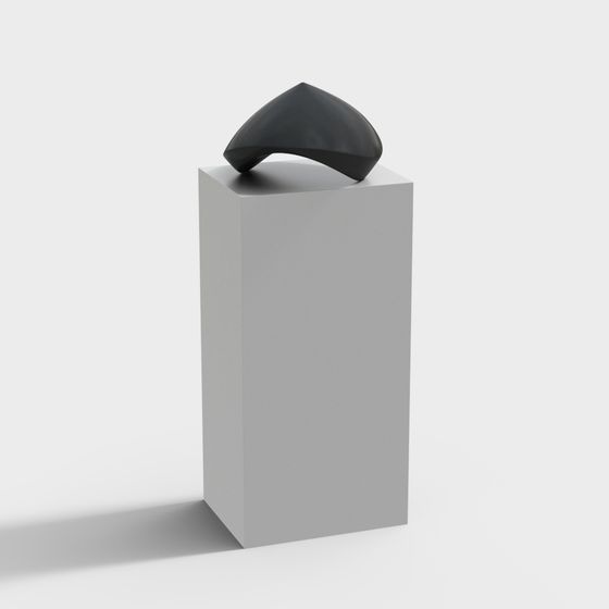 Abstract Geometric Sculpture 3D model