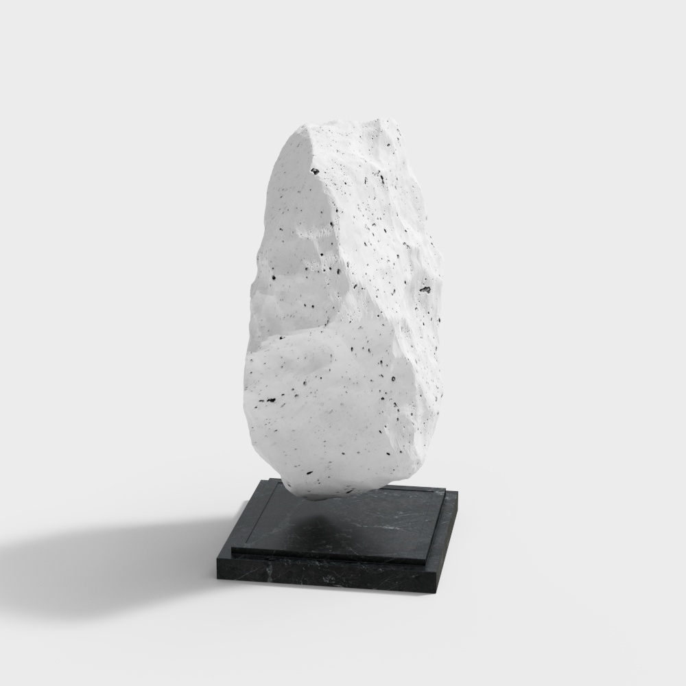 Floating Stone 3D model