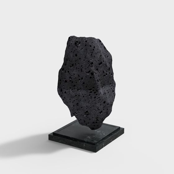 Sculpture en pierre moderne