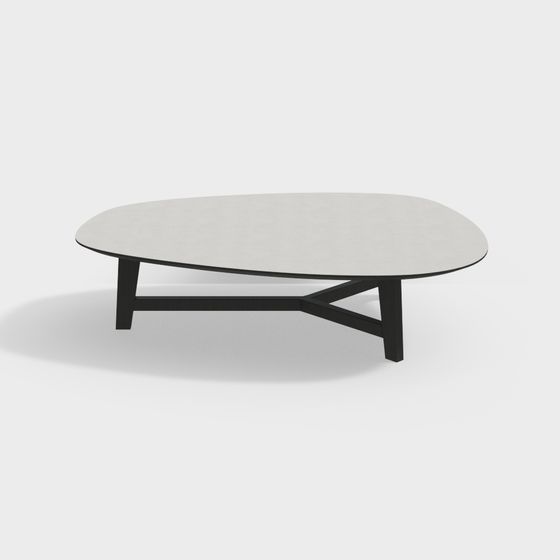 Urban Light Coffee Table 3D model for Modern Spaces